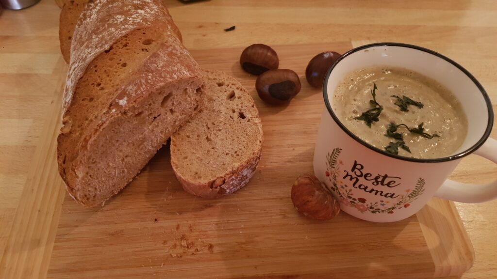 Esskastanien(selber gesammelt)Suppe nach Michaela – rumfort Blog